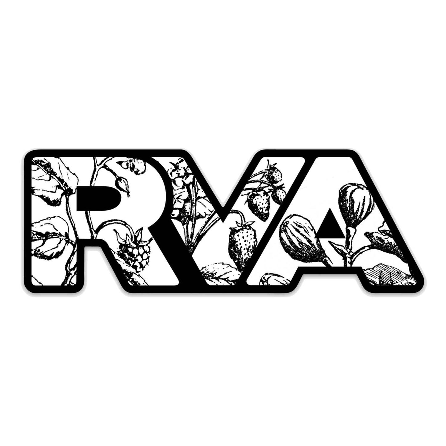 RVA Botanicals Magnet | Car Decal & Refrigerator Magnet: Sticker