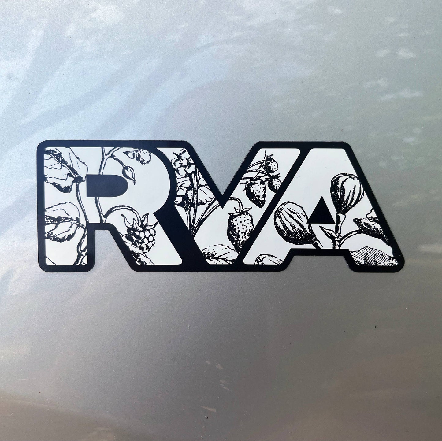 RVA Botanicals Magnet | Car Decal & Refrigerator Magnet: Sticker