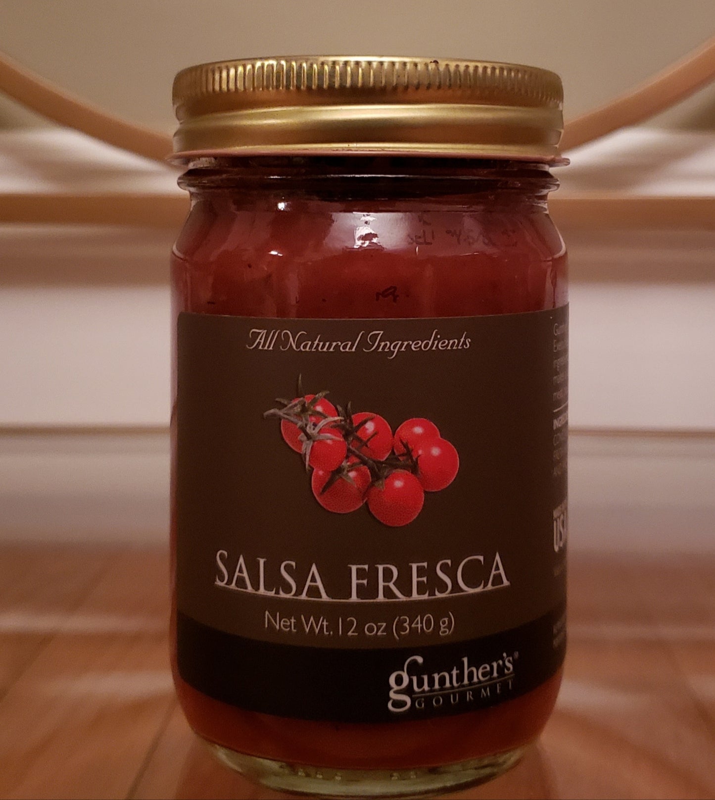 Gunther's Gourmet Salsa Fresca 12oz. Jar