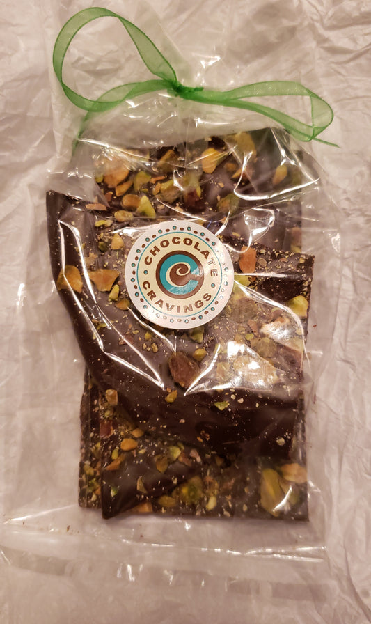 Pistachio Dark Chocolate Bar