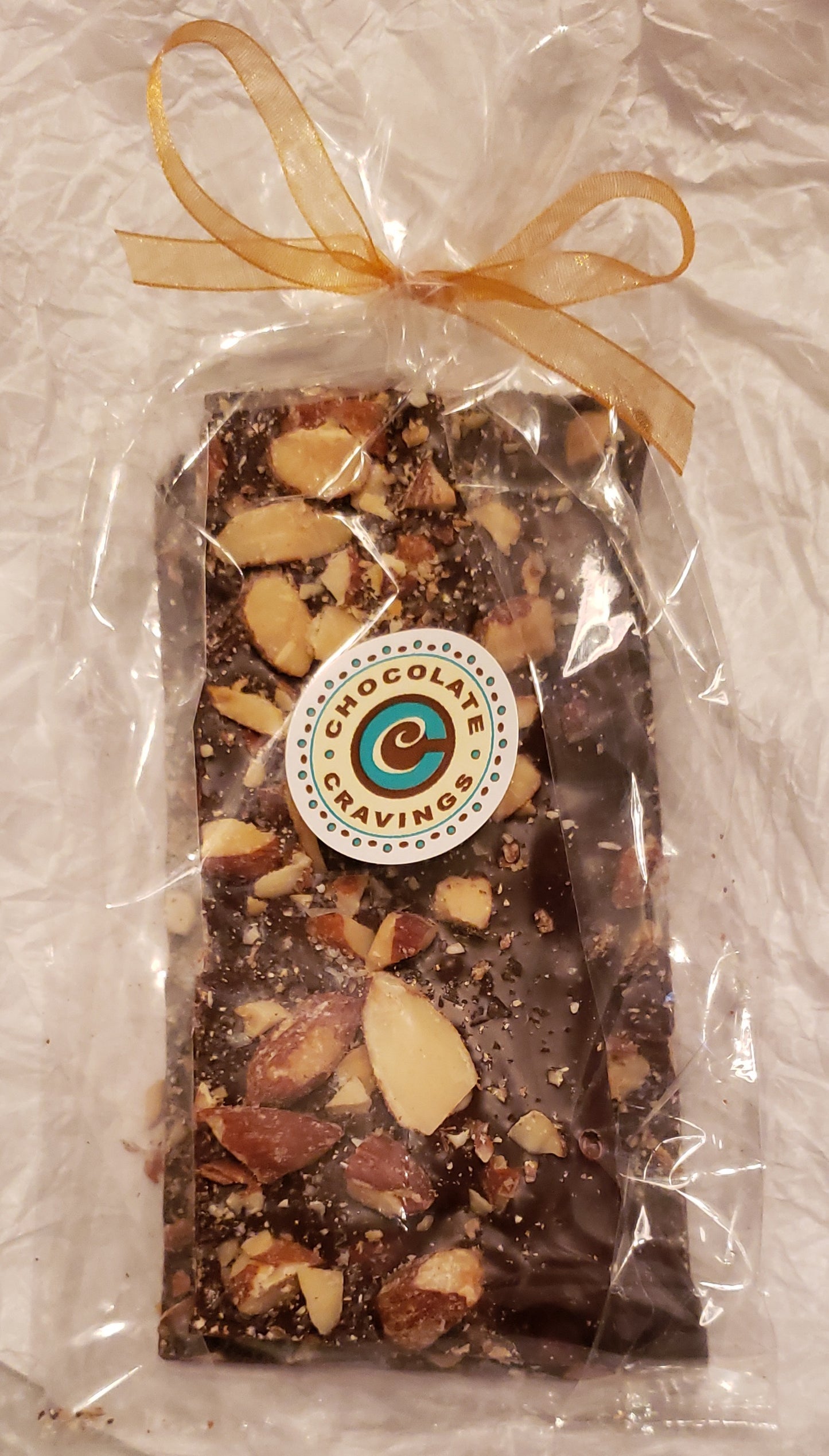 Smoky Dark Almond Bark 4oz