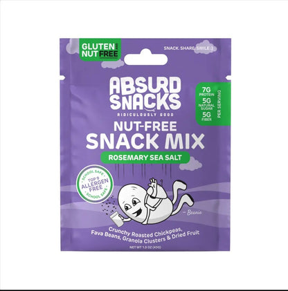 Absurd Snacks Rosemary Sea Salt Snack Mix (1.5 oz Bag)