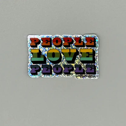 People Love People - Vinyl Sticker