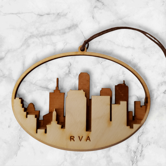 Richmond, VA Skyline Ornament