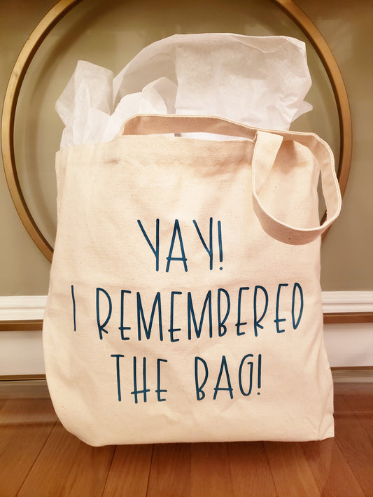 I Remembered The Bag!