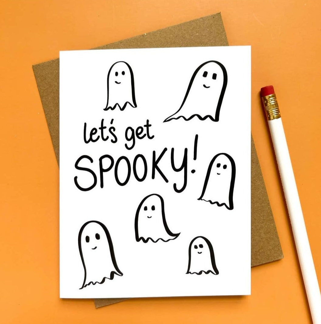 Let's Get Spooky Halloween Card