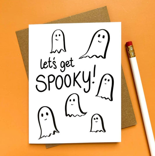 Let's Get Spooky Halloween Card