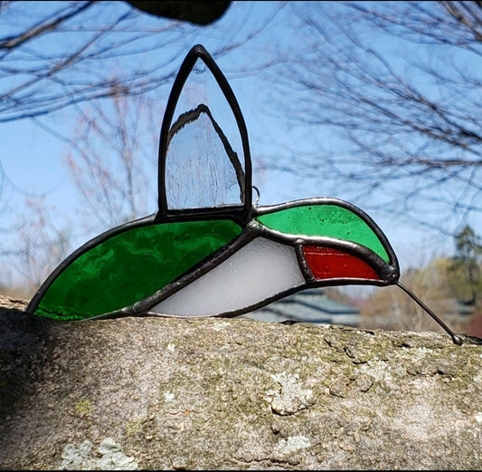 Stained-Glass Hummingbird