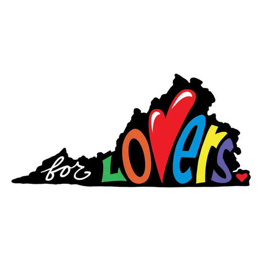 VA is for Lovers Sticker