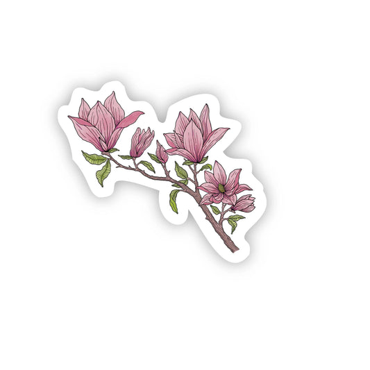 Magnolia Flower Sticker