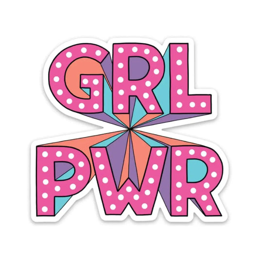 GRL PWR Sticker