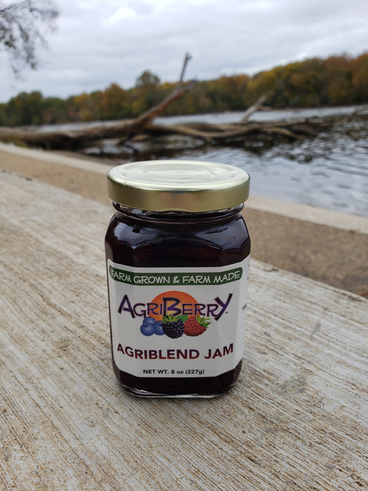 AgriBerry Agriblend Jam 8oz Jar