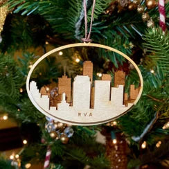 Richmond, VA Skyline Ornament