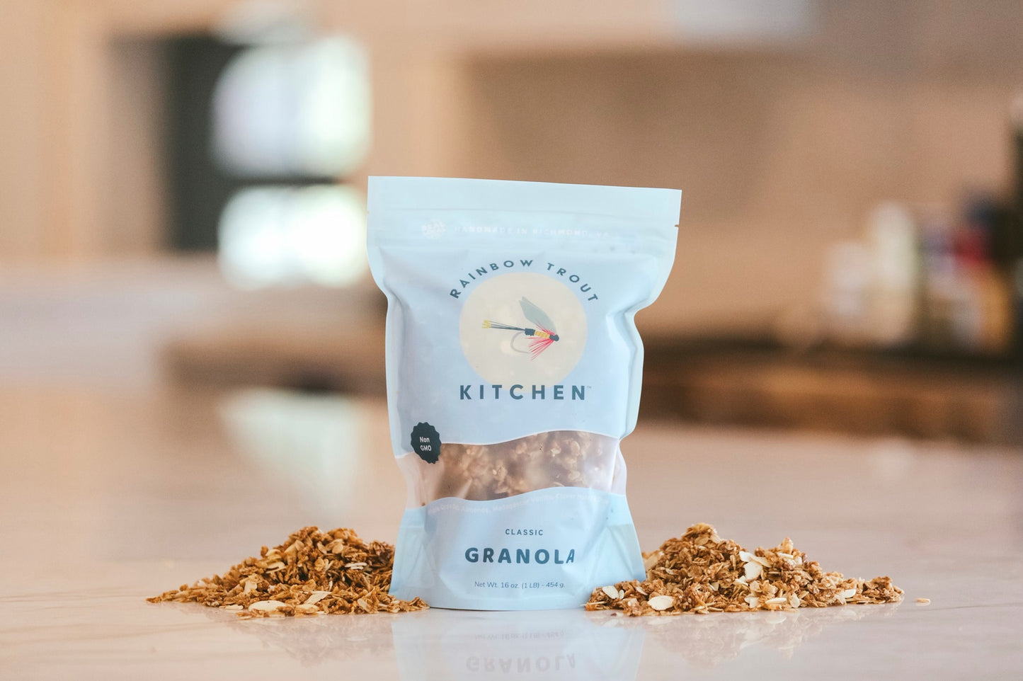 Rainbow Trout Kitchen Granola 4oz. Bag